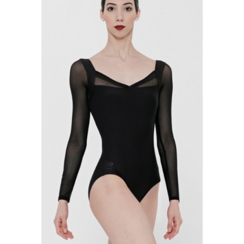 Wear Moi LAVANDE leotard Black size M